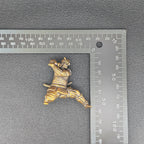 Brass Samurai Incense Holder – Handcrafted Japanese Warrior Sculpture