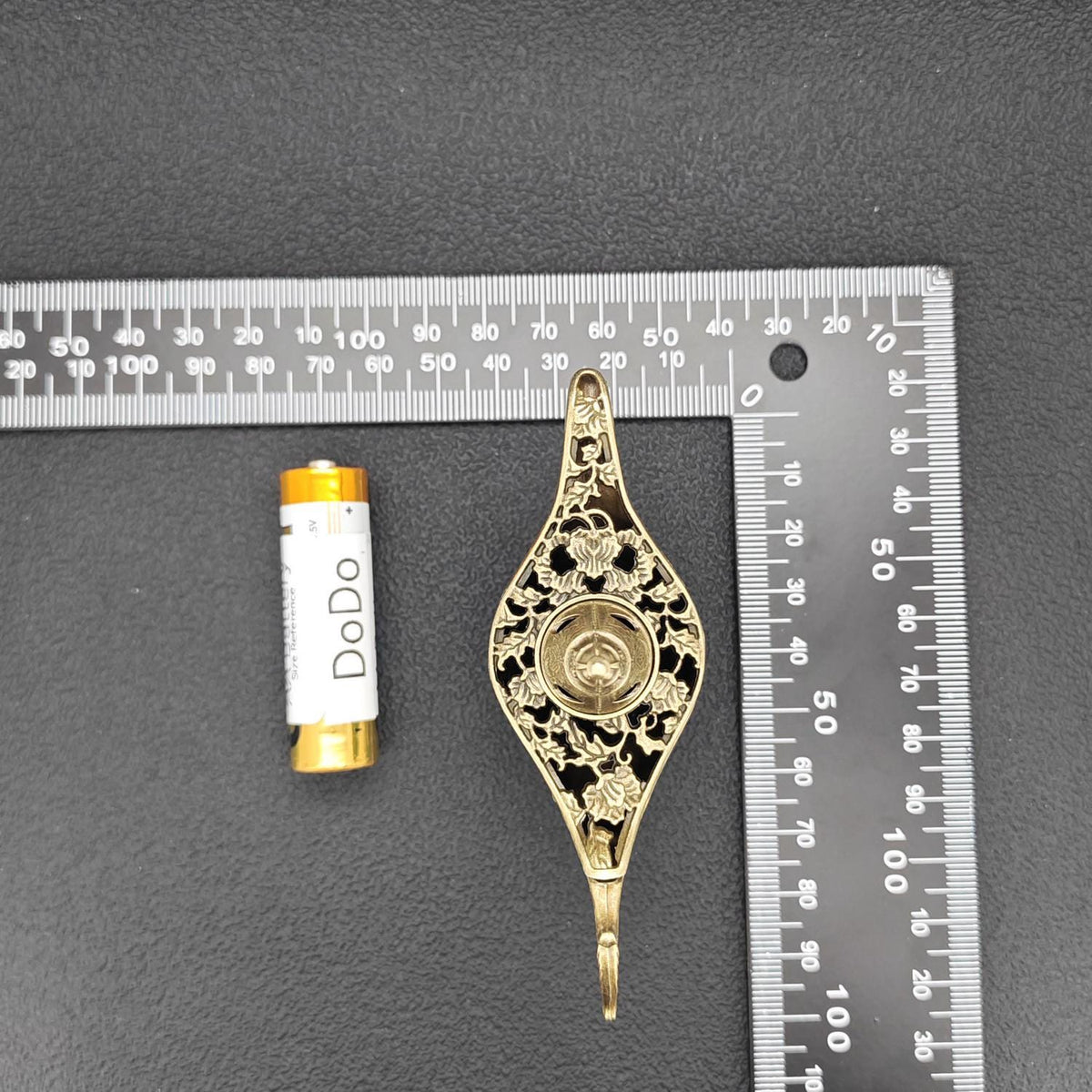 Brass Aladdin’s Lamp Incense Holder – Handcrafted Decorative Ornament
