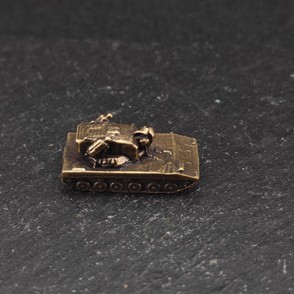 Brass 425 Self-Propelled Air Defense System — Micro-Scale Military Miniature for Diorama and Display