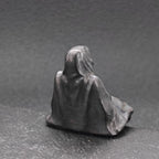 Faceless Shadow Messenger Figurine – Handcrafted Oxidised Brass Zen Collectible