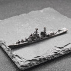 Soviet Nuclear Missile Cruiser Miniature – Cold War Naval Warship Scale Model Collectible