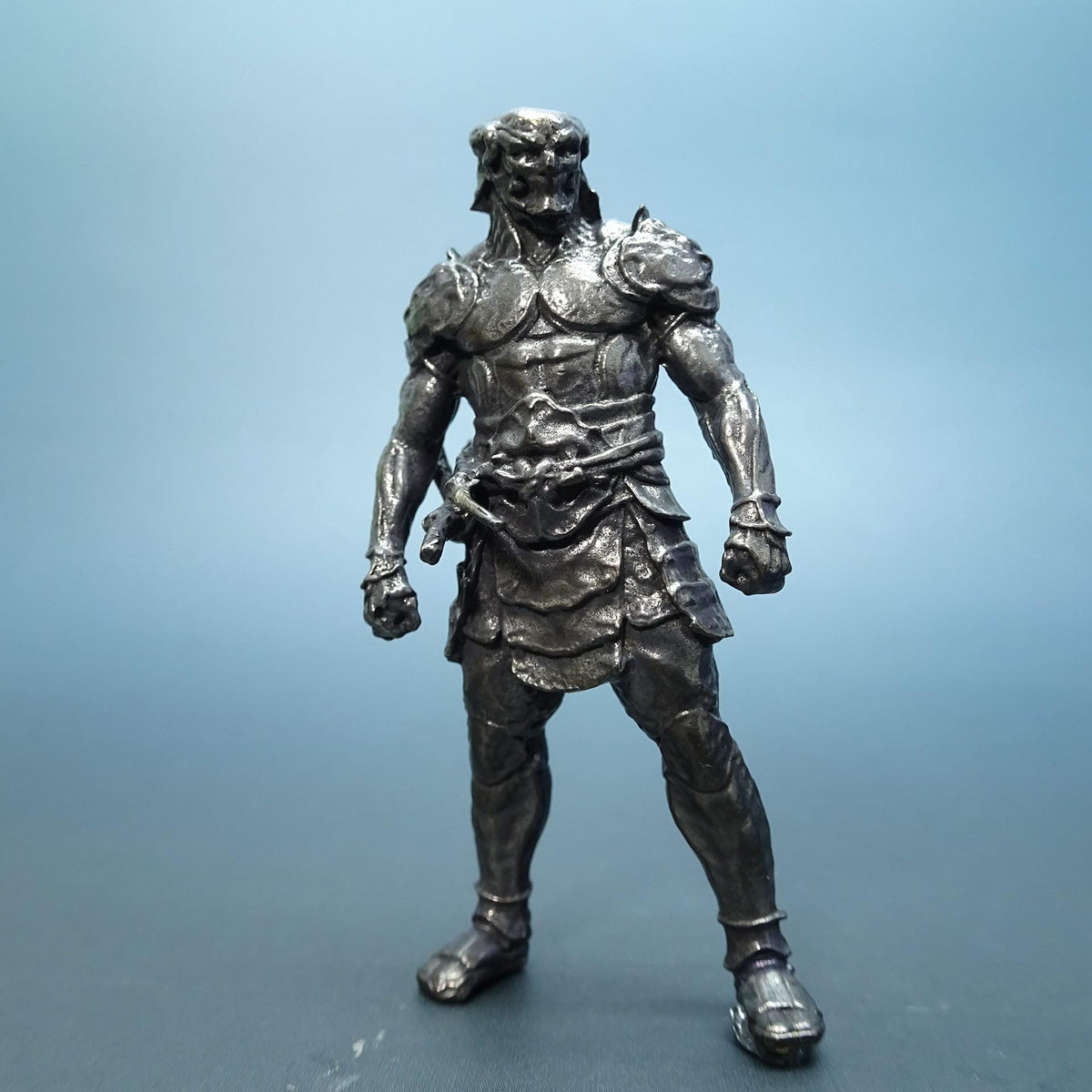 Shadow Ninja Brass Figurine – Handcrafted Dark Warrior Collectible