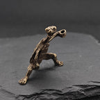 Brass Turtle Incense Holder – Handcrafted Miniature Zen Collectible