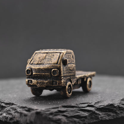 Brass Wuling Hongguang Mini Truck – Diorama Collectible Miniature