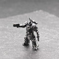 Built for War — Heavily Armoured Space Warrior Brass Miniature
