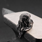 Cthulhu Infant Thinker — Aged Brass Miniature Figurine