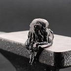 Cthulhu Infant Thinker — Aged Brass Miniature Figurine