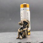 Nowhere Else to Be — Brass Entwined Couple Sculpture