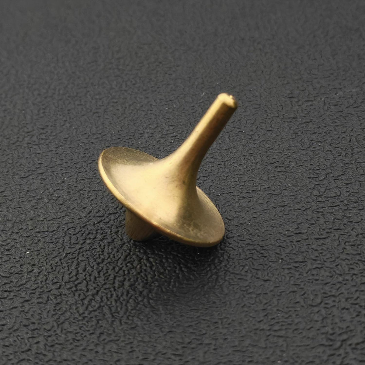 Solid Brass Gyroscope — Desk Fidget Spinner Collectible