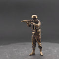 Modern Special Forces Brass Figurines – Handcrafted Mini Soldier Collectibles