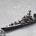 Soviet Nuclear Missile Cruiser Miniature – Cold War Naval Warship Scale Model Collectible