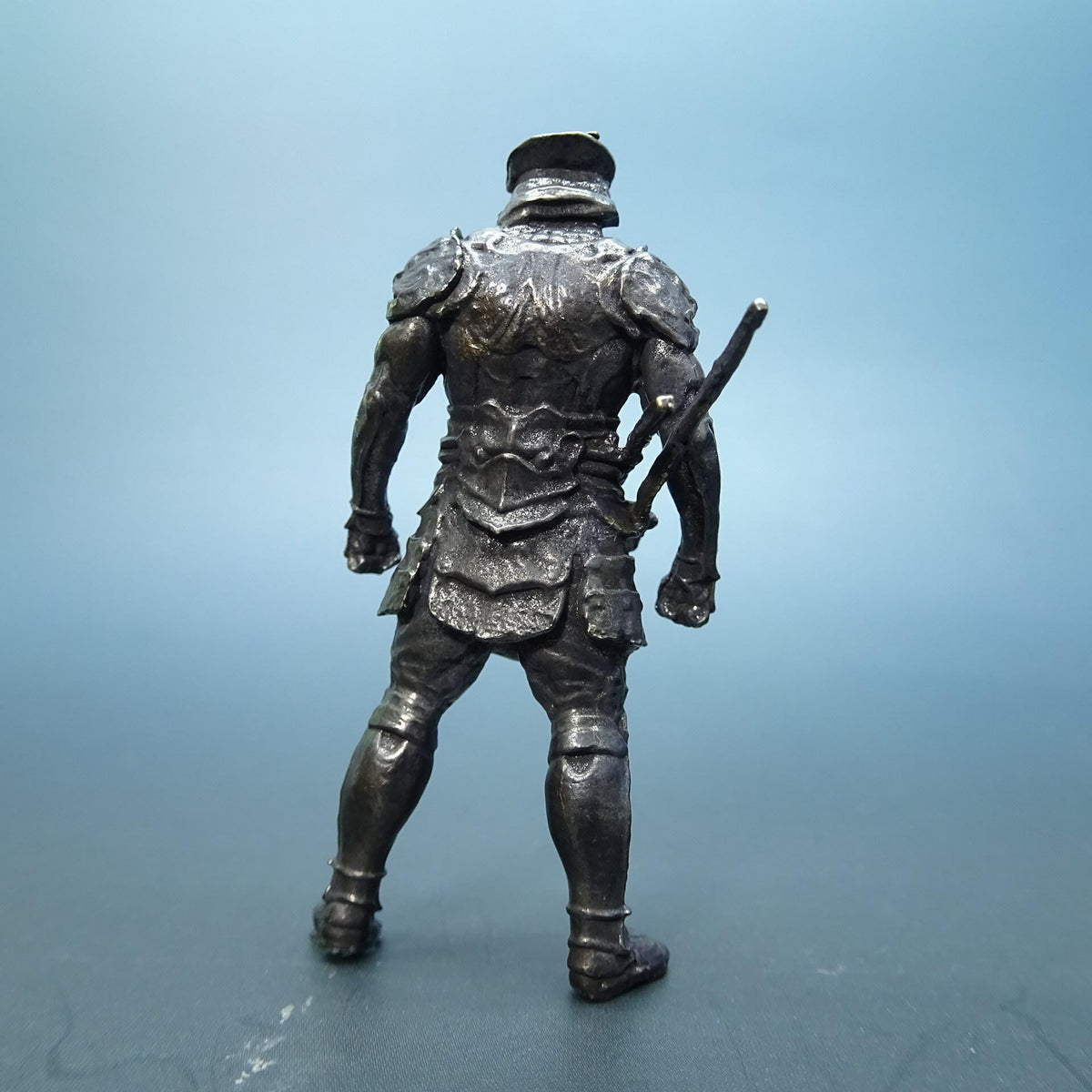 Shadow Ninja Brass Figurine – Handcrafted Dark Warrior Collectible