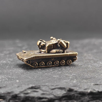 Brass 425 Self-Propelled Air Defense System — Micro-Scale Military Miniature for Diorama and Display