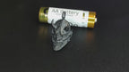 Oni Mask Brass Pendant – Handcrafted Japanese Demon Keychain Charm
