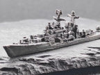Soviet Nuclear Missile Cruiser Miniature – Cold War Naval Warship Scale Model Collectible