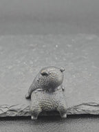 The Napping Bear – Solid Brass Bear Figurine for Desk and Shelf