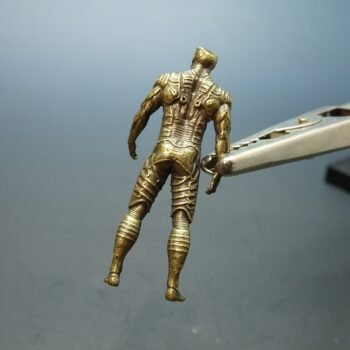 Alternative view of Unique Brass Prometheus Engineer - 35mm Iconic Pose, Metal Knick-Knack