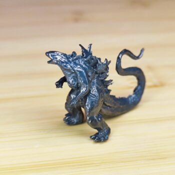 Alternative view of Unique Brass Godzilla Figurine  Handcrafted Mythical Collectible Statue for Display or Gifts, Perfect for Fans
