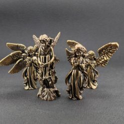 Brass Miniature Angel & Fairy Figurines – Choose Your Style (Six‑Wing, Winged, Little, Flower Fairy) - Image 7