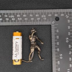 Brass Boxing Kangaroo Figurine — Fighter Stance Desk Sculpture for Combat Fans and Curious Collectors - Image 5