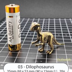 Retro Brass Dinosaur Ornament – Handcrafted T-Rex, Detailed Solid Brass Decor for Collectors and Home - Image 8