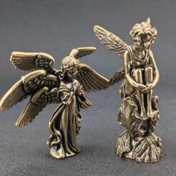 Brass Miniature Angel & Fairy Figurines – Choose Your Style (Six‑Wing, Winged, Little, Flower Fairy) - Image 8