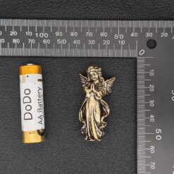 Brass Miniature Angel & Fairy Figurines – Choose Your Style (Six‑Wing, Winged, Little, Flower Fairy) - Image 6