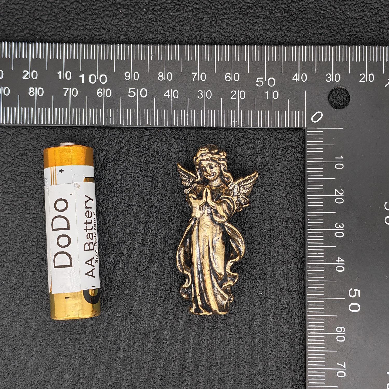 Brass Miniature Angel & Fairy Figurines – Choose Your Style (Six‑Wing, Winged, Little, Flower Fairy) - Image 6