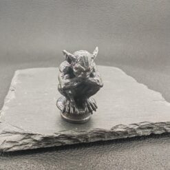 Miniature Brass Gargoyle Demon Statue — Terrarium & Diorama Decor - Image 7
