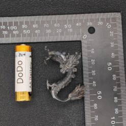 Brass Five Elements Dragon Figurine — Miniature Oxidised Sculpture for Terrarium, Aquascape, and Micro World Display - Image 4