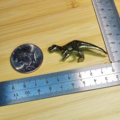 Alternative view of Handcrafted Brass T-Rex Figurine – Miniature Dinosaur Sculpture for Desk, Shelf, Jurassic Decor or Collector Gift