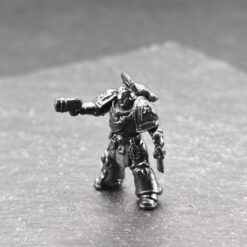 Built for War — Heavily Armoured Space Warrior Brass Miniature