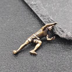 Brass Miniature Climber Figure – Micro World Diorama & Terrarium Accessory - Image 5