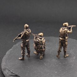 Modern Special Forces Brass Figurines – Handcrafted Mini Soldier Collectibles - Image 11
