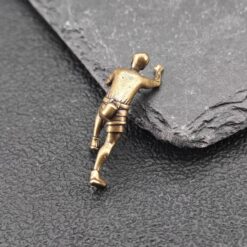 Brass Miniature Climber Figure – Micro World Diorama & Terrarium Accessory - Image 9