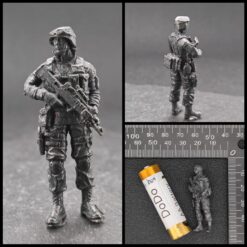 Brass Military Miniature — Oxidised Black Soldier Figurine, 9 Poses for Collectors and Diorama Builders - Image 10