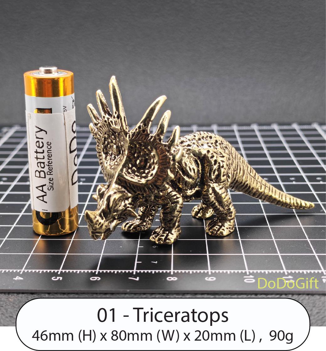 Retro Brass Dinosaur Ornament – Handcrafted T-Rex, Detailed Solid Brass Decor for Collectors and Home - Image 6