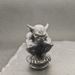 Miniature Brass Gargoyle Demon Statue — Terrarium & Diorama Decor - Image 6