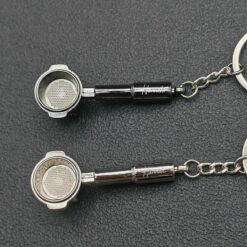 Alternative view of Mini Portafilter Keyring – Coffee Lover DIY Gift