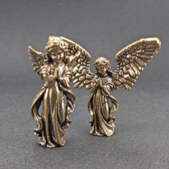 Brass Miniature Angel & Fairy Figurines – Choose Your Style (Six‑Wing, Winged, Little, Flower Fairy) - Image 10