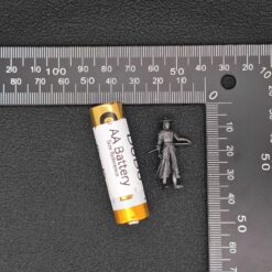 Alternative view of Brass Ronin Swordsman Figurine – Handcrafted Miniature Collectible