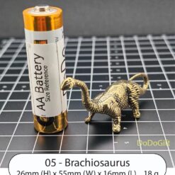 Retro Brass Dinosaur Ornament – Handcrafted T-Rex, Detailed Solid Brass Decor for Collectors and Home - Image 10