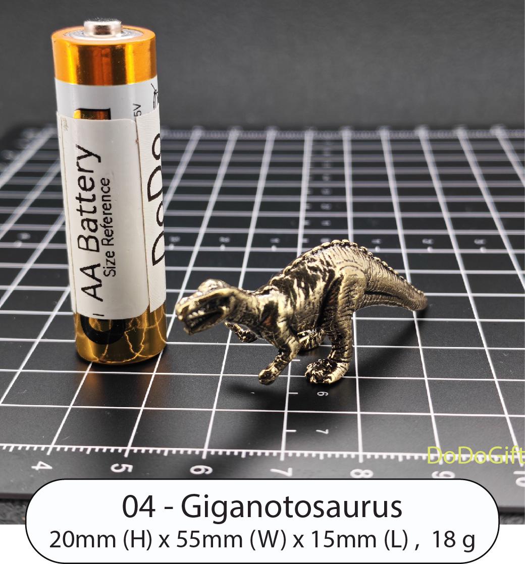 Retro Brass Dinosaur Ornament – Handcrafted T-Rex, Detailed Solid Brass Decor for Collectors and Home - Image 9