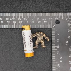 Brass Muscular Giant Figurine — Superhero Desk Sculpture & Collector Miniature - Image 7