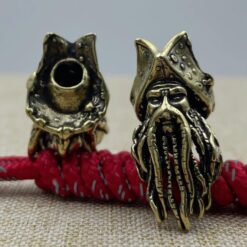 Handcrafted Deep Sea King Pirate Pendant - Unique Brass Accessory for DIY Projects - Image 4