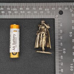 Brass Zodiac Warrior Figurine — Constellation Armoured Hero Desk Sculpture & Astrology Gift - Image 16