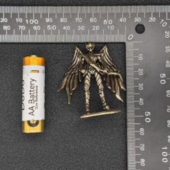 Brass Zodiac Warrior Figurine — Constellation Armoured Hero Desk Sculpture & Astrology Gift - Image 19